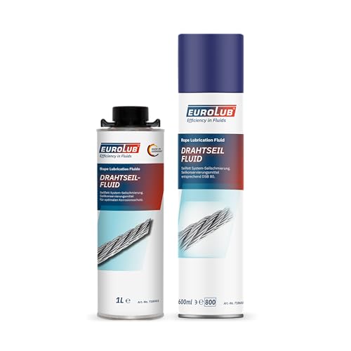 EUROLUB Drahtseil-Fluid Spray, 1 Liter
