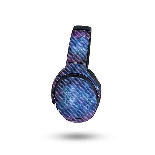 Image of MightySkins Carbon Fiber Skin Compatible with Skullcandy Crusher ANC 2 - Nebula | Protective, Durable Textured Carbon Fiber Finish | Easy to Apply, Remove, and Change Styles