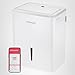Frigidaire 22-Pint Portable Dehumidifier with Wi-Fi and Energy Star Certification for Small/Medium Rooms, Bedrooms & Bathrooms, Custom Humidity Control, Auto Shut Off, White