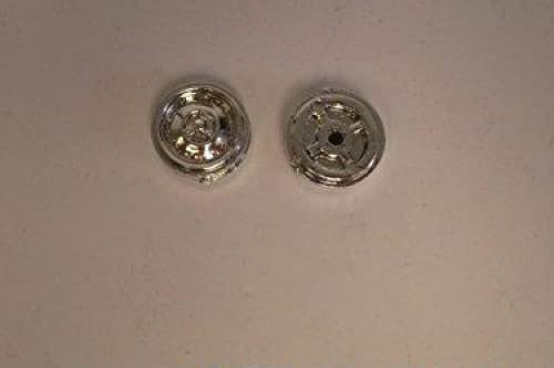 Greenhills Par de ruedas para Scalextric Lister / D-Type Jaguar C56, C91 y C60 - Nuevo - G304