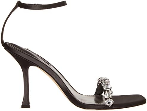 Nine West Women's Yazmin Heeled Sandal, Black, 8 | Image 5