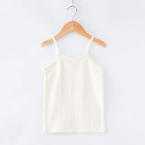 The Essential Cami Young Girls Toddler 4 Pack Premium Camisole Top Undershirt Super Soft Breathable Cami (2T)4