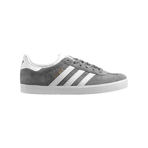 adidas Gazelle Vintage Power Moulded Tounge Trainers (Gray White, US 7)2