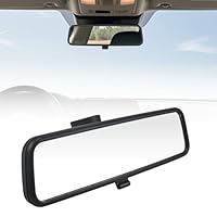 Innenrückspiegel Ersatz für VW T5/T6/T6.1/T7 2003-2024/Caddy 2003-2024, Auto Rückspiegel Innenspiegel Glas Spiegel, Schwarz 3B0857511G