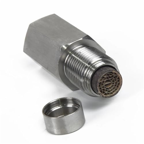 Adaptateur d'espacement pour capteur d'oxygène O2 universel en acier inoxydable 90