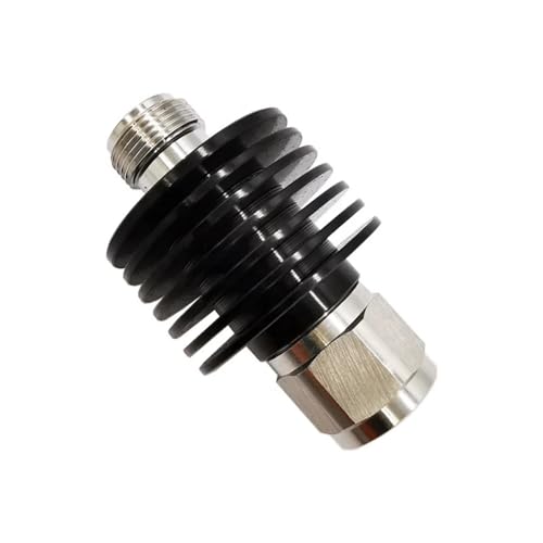Atenuador fijo coaxial N de 50 ohmios y 10W para frecuencias de CC a 3 GHz