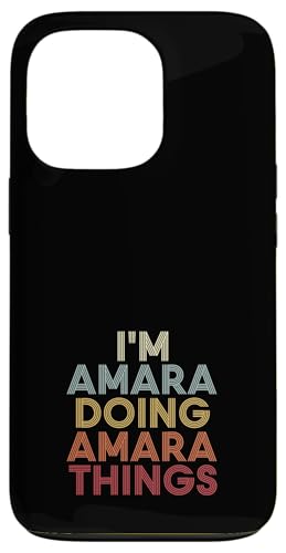 Amara Name Amara Personalized Name First Given �X�}�z�P�[�X iPhone 13 Pro �p