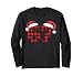 Red & Black Plaid 67 - Classic 67 Christmas Long Sleeve T-Shirt
