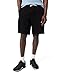 Armani Exchange Men's Cozy, Relaxed fit Side Logo Patch, Shorts, Black, XL