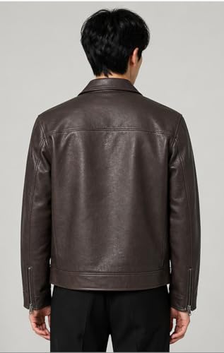 Image of SAFAISION Men's Brown Leather