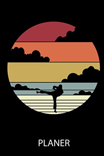 Planer: A5 TAGESPLANER Kickboxen - Kickbox Buch - Boxen - Kampfkunst Bücher - Kampfsport - Training - Trainingsbuch - Kickboxer - Sport - Kampfsportler