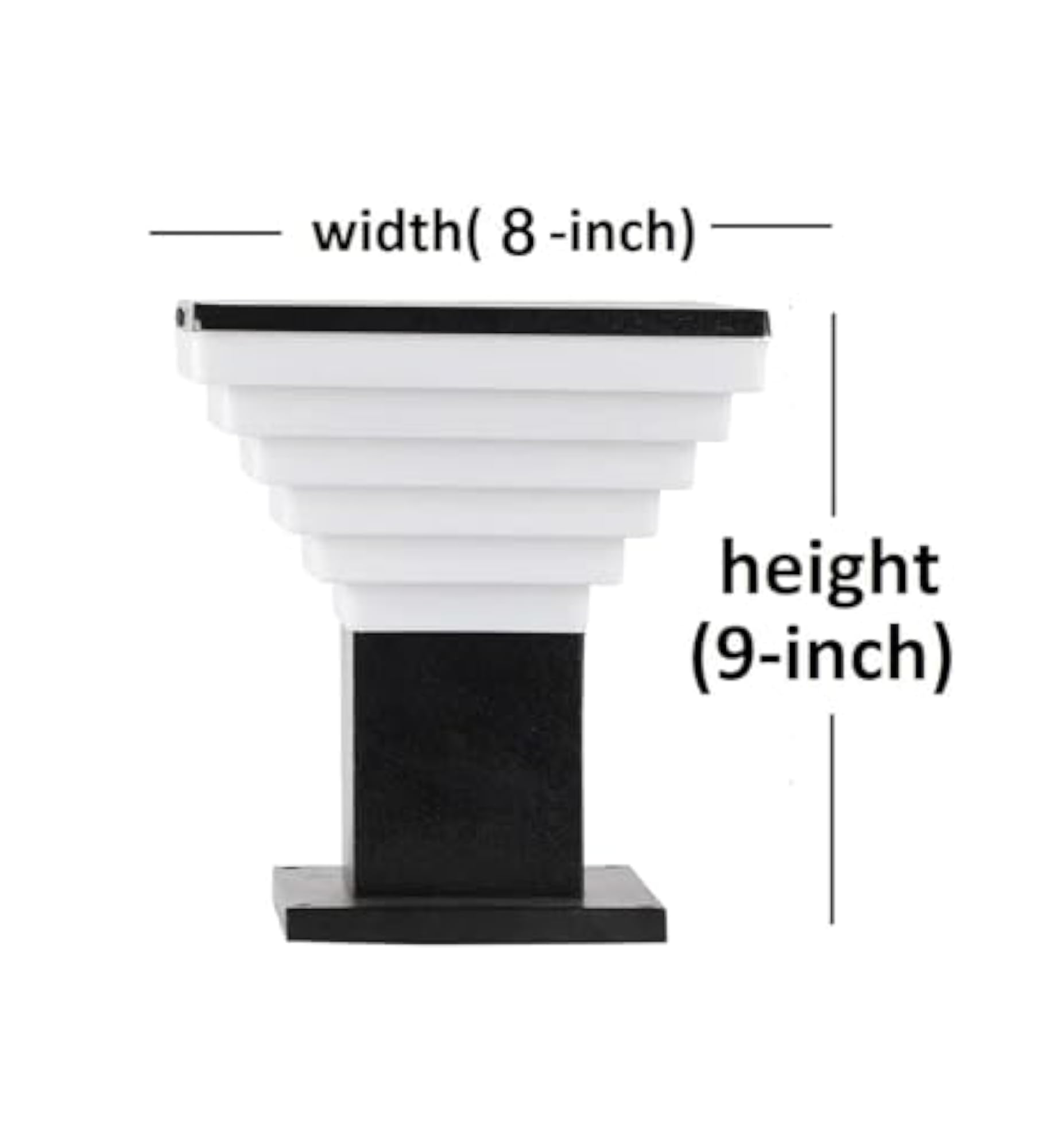 Waterproof Pillar Lamp for Outdoor Decor