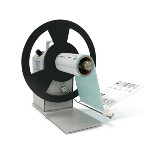 AC100-240V Automatic Label Rewinder, Label Barcode Electric Rewinding Machine Adjustable Speed Direction Width 120MM