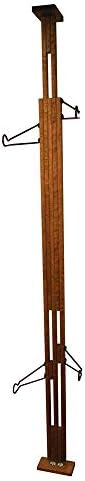 gearup OakRak Floor to Ceiling Storage Rack, Unfinished