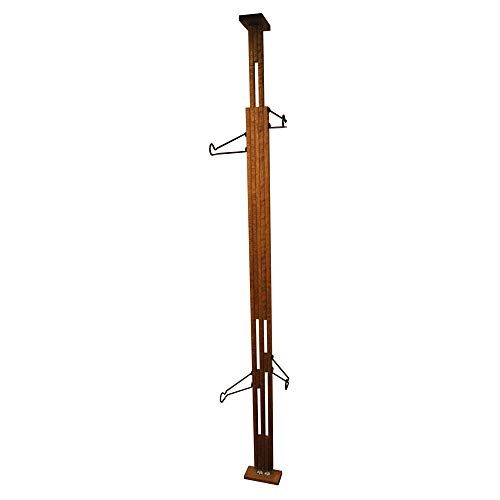 Gearup Oakrak Floor To Ceiling Storage Rack, Unfinished #TOP2