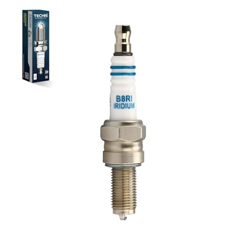 TECHIE T-B8RI Iridium Spark Plug Replace for NGK CR8EIX