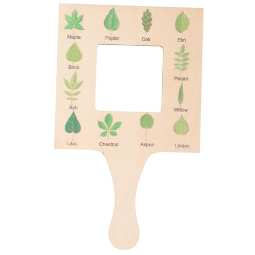 LIFKOME Nature Guide Finder Outdoor Cloud Viewer and Identification Tool for Kids Educational Exploration Toy with Nature Guide Frame 9.84X5.90X0.39In