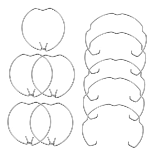 Happyyami Downlight Retaining Spring Clips for Ceiling Lamp Spring Clamps for Recessed Lighting and Compatible Secure Tube Clip Accessories