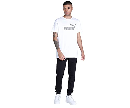 Image of Puma Men's Cotton Regular Fit T-Shirt