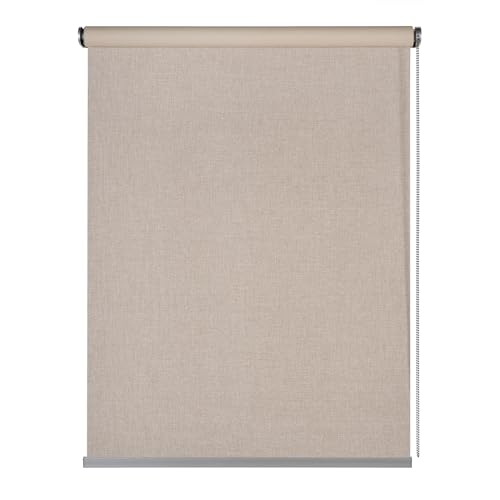 Tende a rullo per interni Oscuranti Premium in alluminio di alta qualità Tenda a rullo avvolgibile Oscurante termica da interno per finestra STORESDECO 80x250 cm Lino Premium