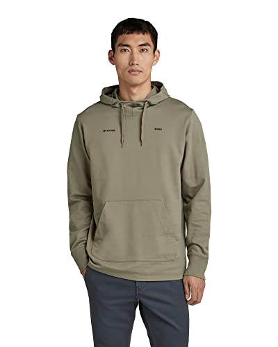 G-Star Raw Tweeter Hoodie Pocket, Camisetas Para Hombre, Verde Shamrock D21569-D136-2199 , S G-Star Raw Tweeter Hoodie Pocket, Camisetas Para Hombre, Verde Shamrock D21569-D136-2199 , S