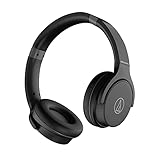 Audio-Technica ATH-S220BTBK Wireless On Ear Headphones, Black