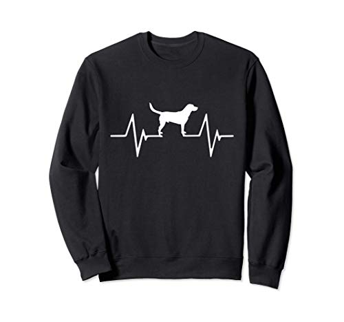 Labrador Retriever Heartbeat Gift Sudadera