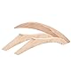 Leapiture DIY buche Holz Bogen Griff gliedmaßen Outdoor Bogen Griff Montage zubehör traditionellen Bogen gliedmaßen