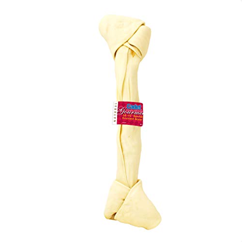 Cadet Rawhide Knotted Dog Chew Bone, 14-15 Cadet Rawhide Knotted Dog Chew Bone, 14-15"