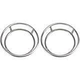 Ganci per pentole da cucina: design rotondo per stabilità, antigraffio, facili da usare, portapentole in acciaio inossidabile