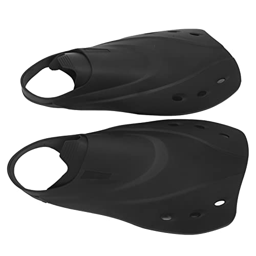 Aramox Aletas de Natación Cortas, Aletas de Buceo Ajustables, Cómodas de Entrenamiento para Adultos, Ideales para Bucear y Nadar de 13 Pulgadas - imagen 4