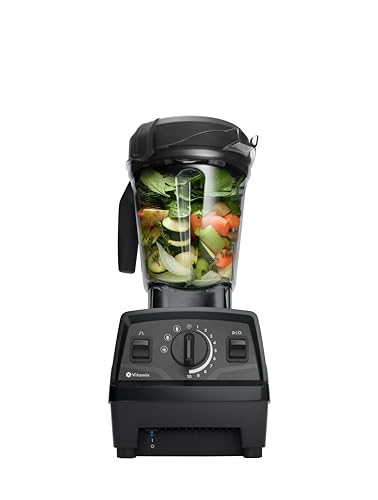 Vitamix Explorian E520 Blender,3 Programme Settings for Smoothies, Hot Soups, and Frozen Desserts,2 Litre Contianer,Black