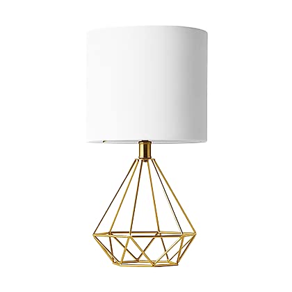 Image of Table Night Lamp | Off White Decorative Table Lamp For Bedroom Home Decor | Bedside Night Light For Diwali Decoration Home Use | Modern Table Lamp | Without Bulb