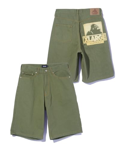 �I�[�W�[�f�j���V���[�g�p���c OG DENIM SHORT PANTS 101262031009 GREEN 34inch