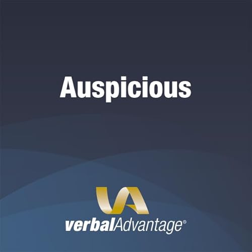 Word of the Day: Auspicious Audiobook By Verbal Advantage cover art