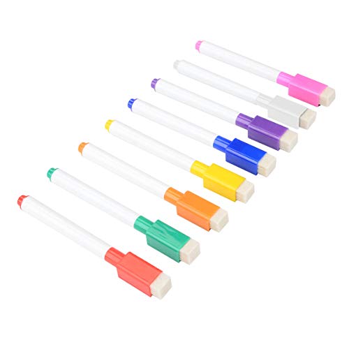 Magnetic Refrigerator Chalkboard,Weekly Menu, Meal Planner, Grocery Shopping List, Dry Erase Board, For Kitchen Fridge With 8 Color Magnetic Markers (16Inchx12Inch) #TOP3