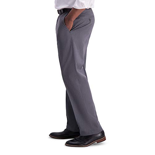 Image of Haggar Men's Classic Fit Iron Free Premium Khaki Casual Pant