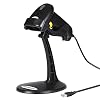 WoneNice Barcode Scanner Bundle | WN3300 USB Barcode Scanner + WN2806G Barcode Scanner with Stand
