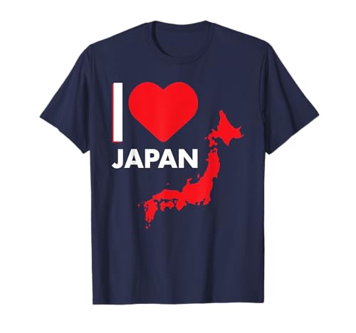 Camiseta I love Japan Camiseta