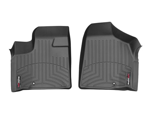 WeatherTech Custom Fit FloorLiners for Dodge Grand Caravan, Grand Caravan, Grand Caravan - 1st Row (444211), Black