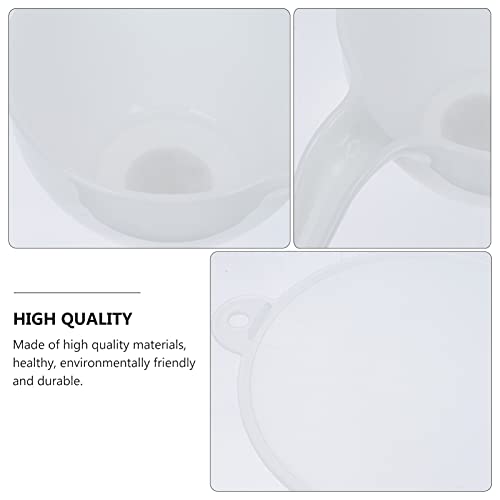 Yardwe 5 Conjuntos Tigela De Paleta De Decoração Tigelas De Mistura Com Tampas Tigela De Nidificação