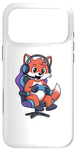 Funny Gamer Red Fox Gaming Video Game Enthusiast Boys Kids �X�}�z�P�[�X iPhone 17 Pro Max �p