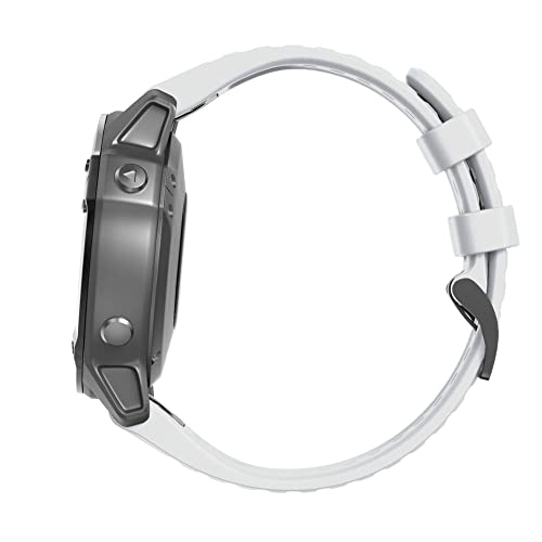 Correa de silicona Garmin Fenix 6X de ajuste rápido 26mm Agate 5