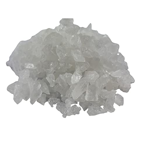 Natural Crystal Rock Sugar 4.4Oz(125G) Cane Sugar Clear White Color For Baking Coffee Herbal Tea Soup #TOP1