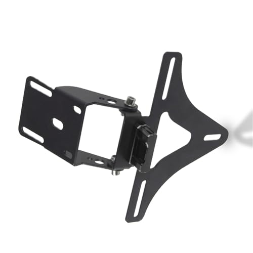 Cadre plaque immatriculation Duke 390 125 250 aluminium CNC et support feu arrière moto RC390