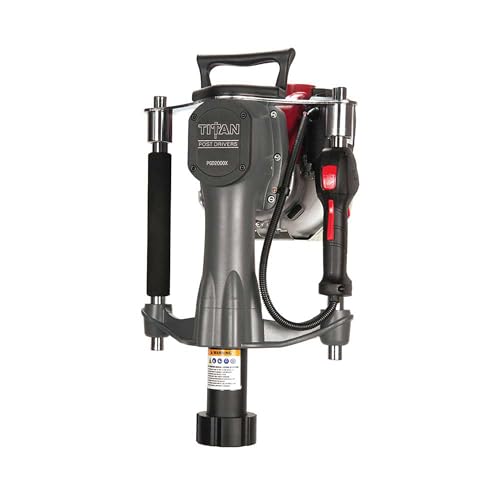 Titan Post Driver - 35-Lb. Driving Head, 1.3 HP Honda GX Engine, Model# PGD2000X
