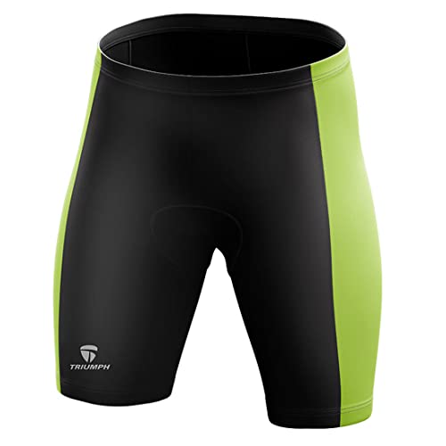 Image of Triumph Men's Cycling Shorts with Foam Padded. These Biking Half Pants are The Most Important Bikes Accessories for Boys /Men Cycling Enthusiasts. Dress Yourself with The Leader in Cycling Clothes