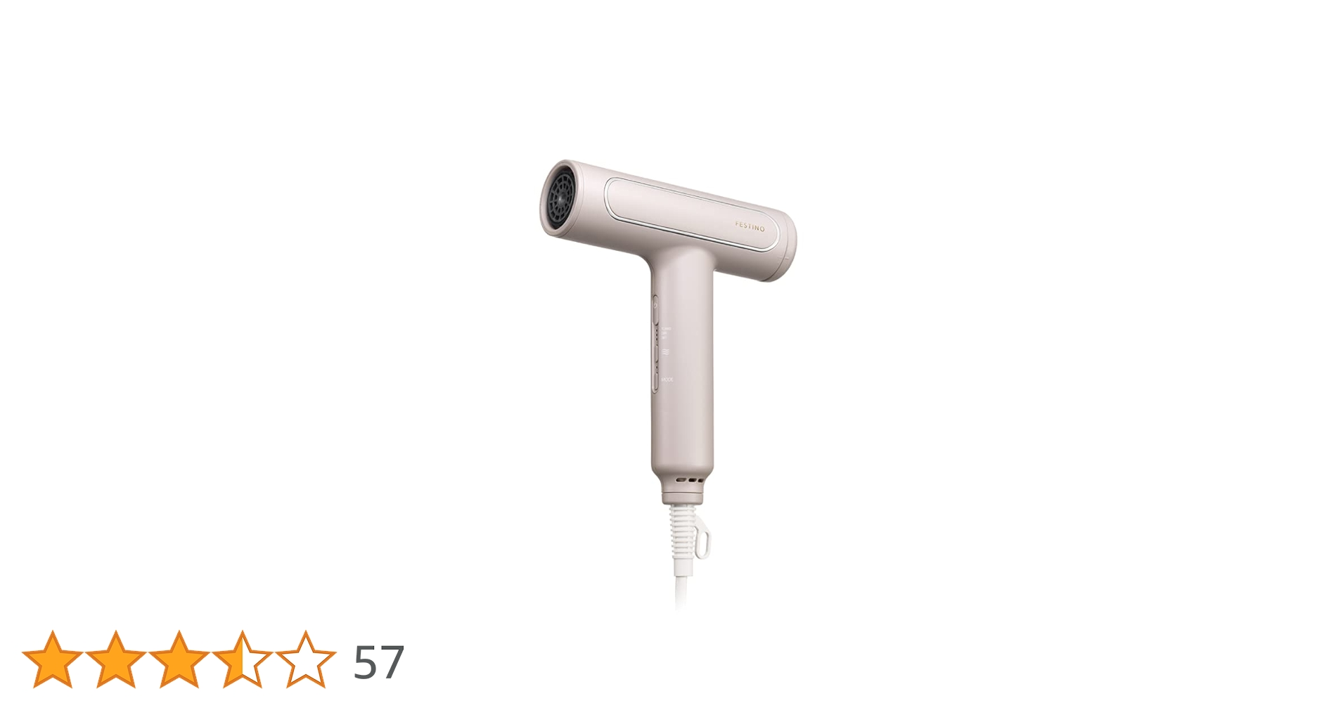 Amazon | FESTINO(フェスティノ) ツヤモイストドライヤー (SMHB-029