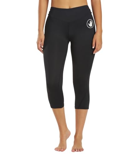 Body Glove Fitted Lycra Capri Pant Blk Lg 16790W-BLK-L
