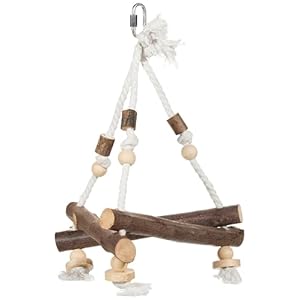 Trixie 5883 Natural Living Schaukel am Tau, 27 × 27 × 27 cm